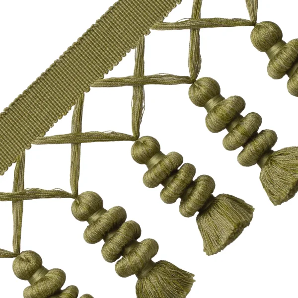 4.3" Wrinkle Cotton Tassel Fringe