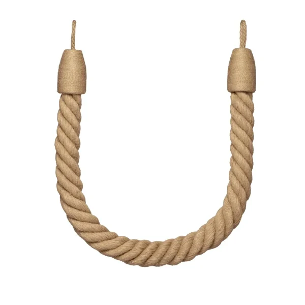 Jute Curtain Cable Holdback
