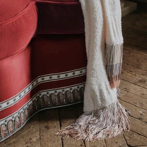 8" Rayon Triple Layer Chainette Fringe