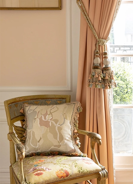 Luxury curtain tiebacks