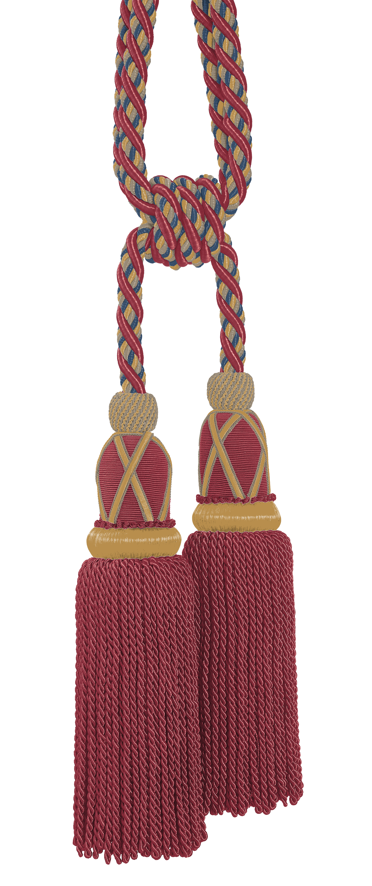 Decorative tassel colour study
